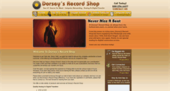 Desktop Screenshot of dorseyrecords.com
